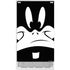 Looney Tunes Daffy Duck Plain Black and White Xbox Series S Console Skin
